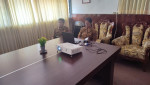 KEPALA BAGIAN ORGANISASI BERSAMA SUB PELITA MENGIKUTI ZOOM MEETING VERIFIKASI PEMBENTUKAN MPP TAHUN 2023