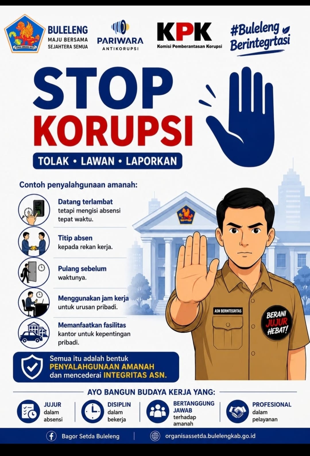 ANTI KORUPSI DARI HAL KECIL